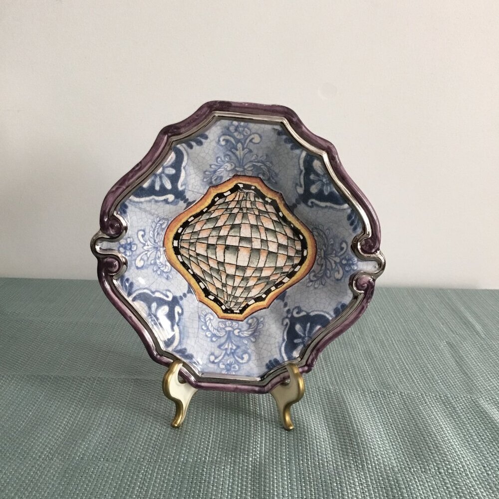 MacKenzie Childs -   Victoria & Richard Sauce Dish